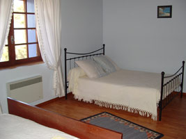 Chambre bleue